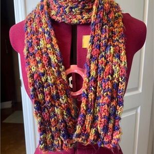 Multicolor Knit Scarf
